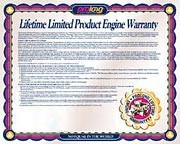 Prolong's Lifetime Limited Warranty