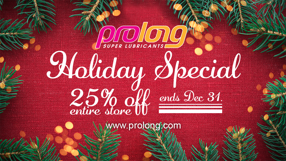 Celebrate the holidays with Prolong. 25% off!
